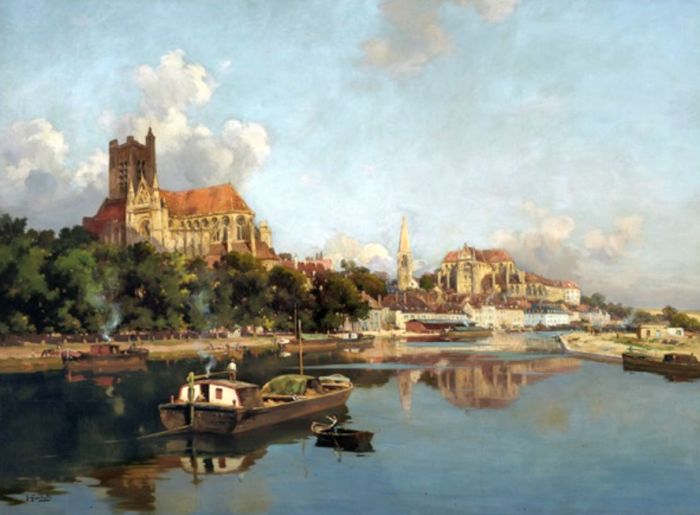 Cathedrale Auxerre par Joseph Garibaldi