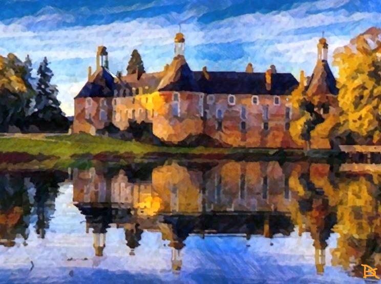 Château de St-Fargeau par Laura Voolu