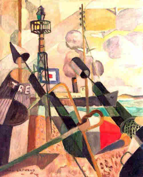 Port de Brest par Jean Lachaud