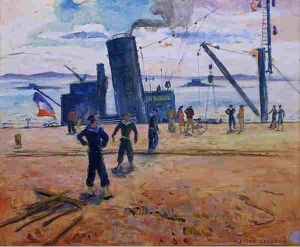 Port de Brest par Jean Lachaud