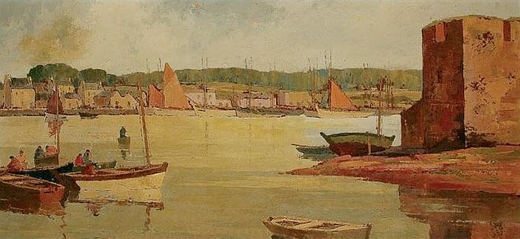 Paysage breton par Robert Yan