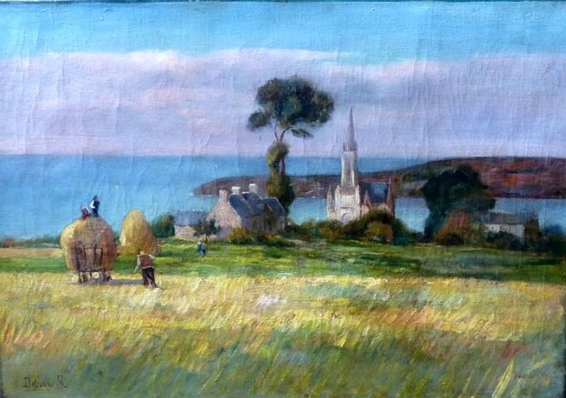 SBaie de aint-Brieuc  par  Raooul Delisse