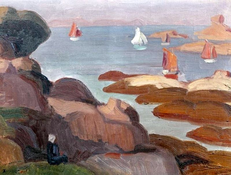 Tr&eacute;gastel par Jules Emile Zingg