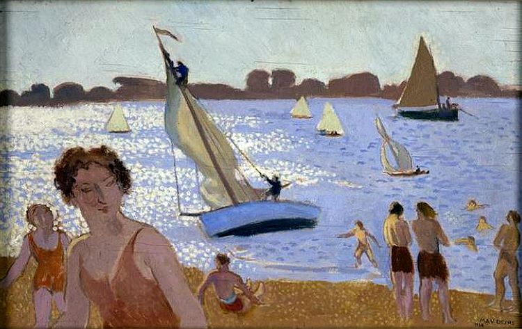 Tr&eacute;gastel par  Maurice Denis