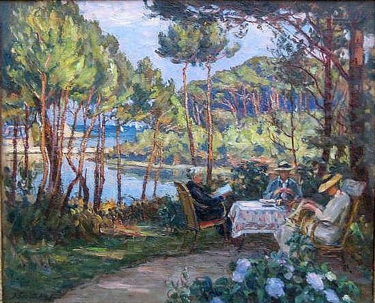 Concarneau par Henri Miloch 