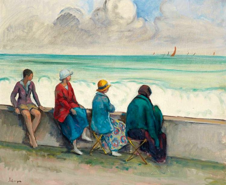 Morgat par  henri Lebasque