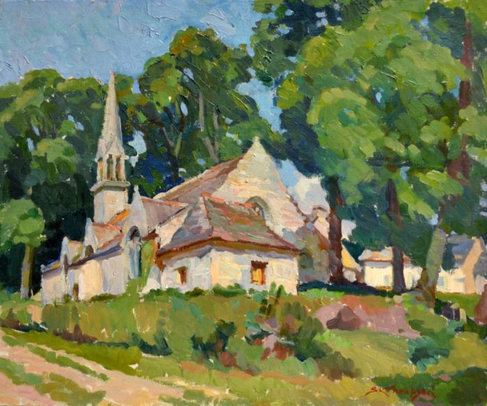 Chapelle Locmaria an Hent  par Sydney Thompson