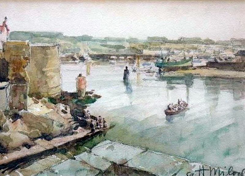 Concarneau par Henri Miloch 