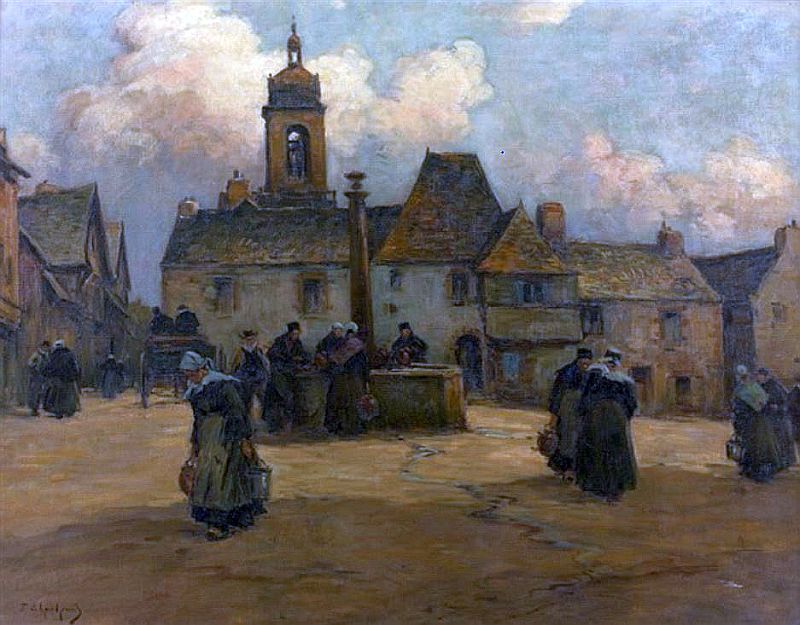 Le Faou par  Eug&egrave;ne Legout-G&eacute;rard