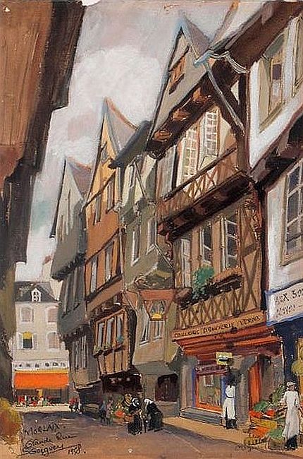 Morlaix par Suzanne Gu&eacute;guen