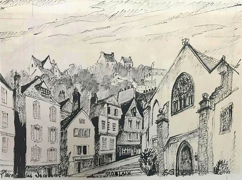 Morlaix par Suzanne Gu&eacute;guen