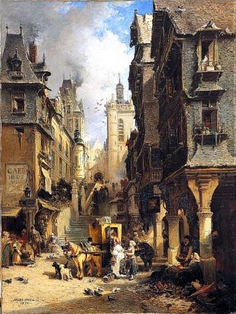 Morlaix par Jules No&euml;l