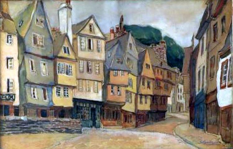 Morlaix par Suzanne Gu&eacute;guen