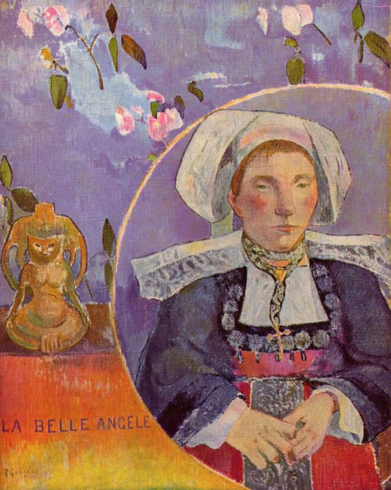 La belle Ang&egrave;le de Pont-Aven par Paul Gauguin