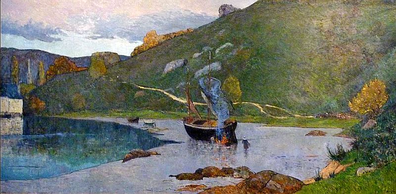 Pont Aven par  Maxime Maufra