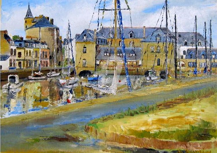 14 juillet &agrave; Pont-l'Abb&eacute; par Bertrand Domin 