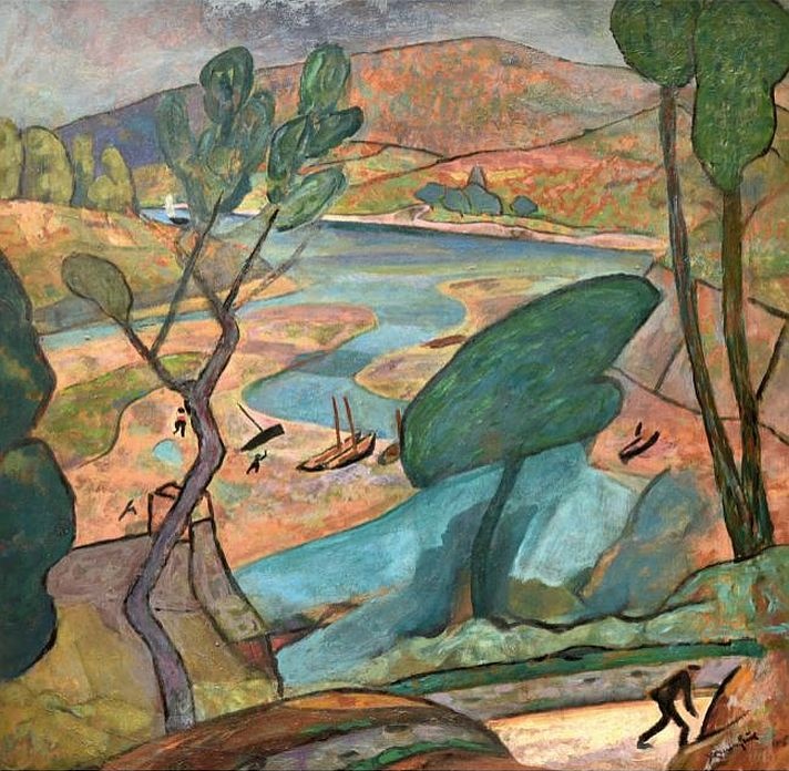 La La&iuml;ta au Pouldu par Adolphe Beaufrere