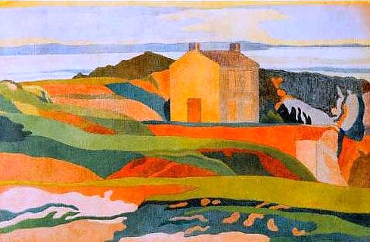 Maison du pendu au Pouldu par  Charles Filiger