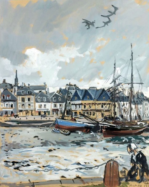 Pont d'Auray  par Mathurin M&eacute;heut