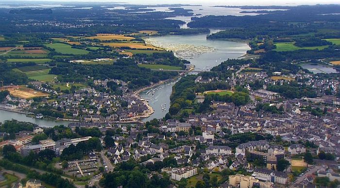 Vue d'Auray