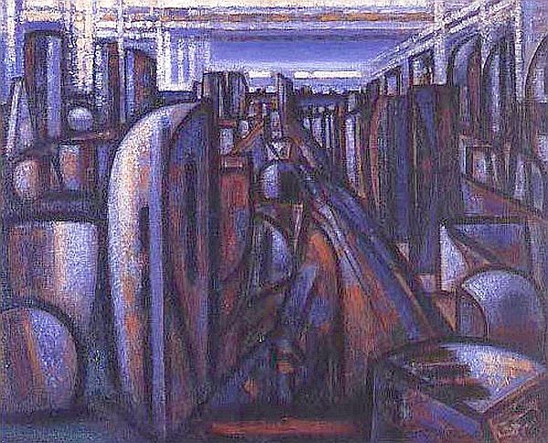 Alignhements Carnac par Marcel Gromaire