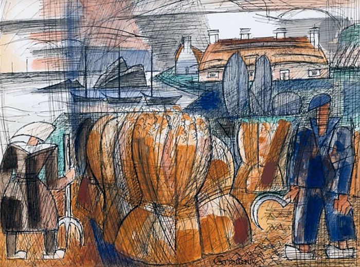 Le P&ocirc;  Carnac par Marcel Gromaire