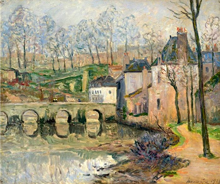 Vieux pont &agrave; Auray par Maxime Maufra