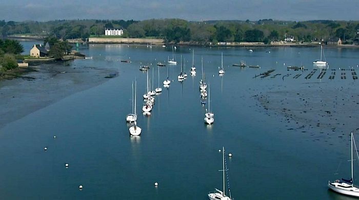 Voiliers dans le Golfe du Morbihan