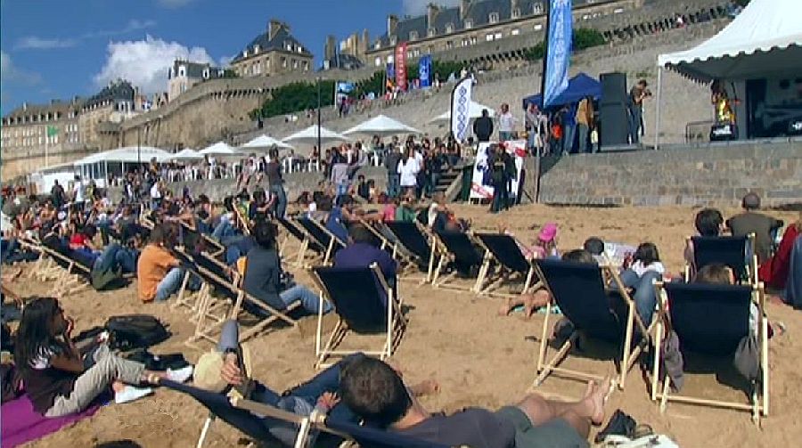 Concert plage de St-Malo