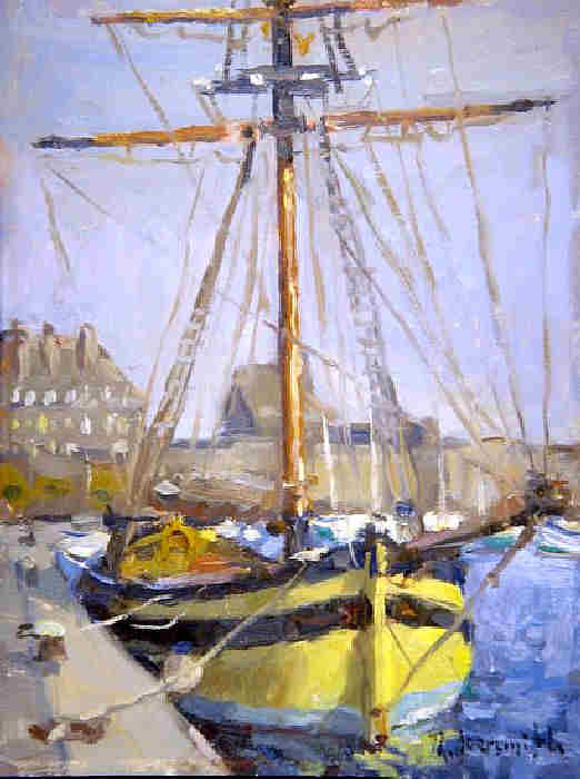 Old timmer  in St-Malo  by Richard Oversmith