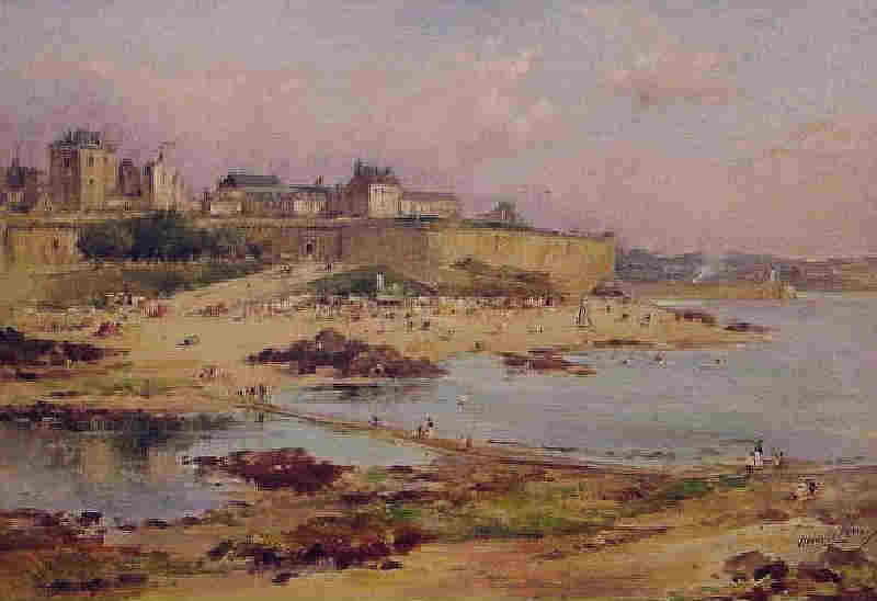 PLage &agrave; St-Malp  par Maurice Levis