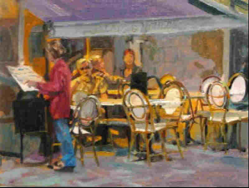 Un soir &agrave; St-Malo par William Wood ward