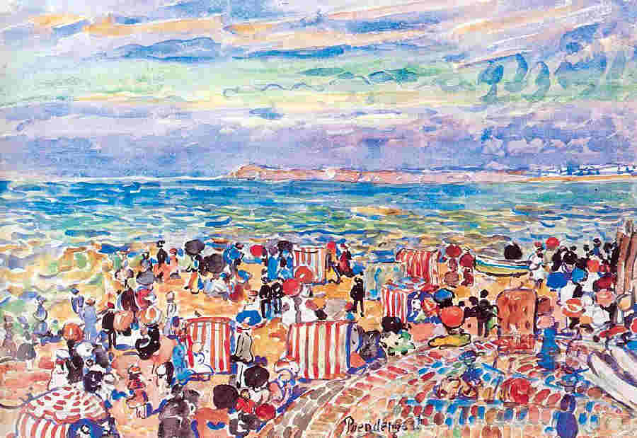 St-Malo par Maurice Prendergast
