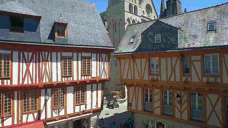 Maisons &agrave; colombages de Vannes