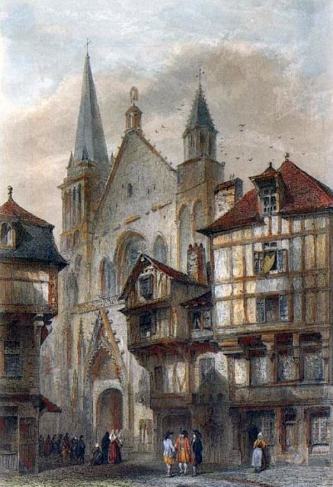 Dans les rues de Vannes par Henri Valachman