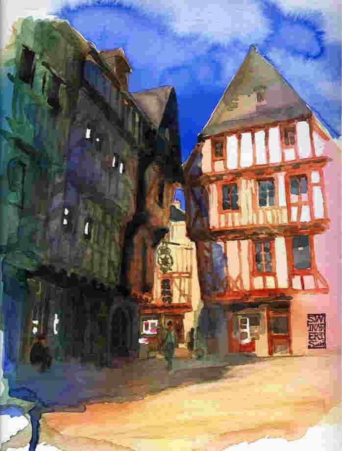 Vieilles maisons Vannes Sarah Wimperis