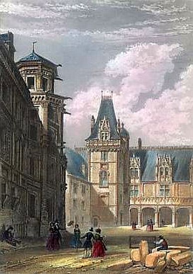 Ch&acirc;teau de Blois 1856