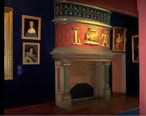Grande chemin&eacute;e ch&acirc;teau de Blois