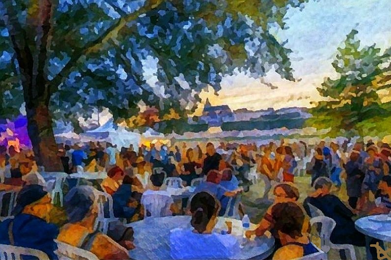 Guinguette &agrave; Blois par Dan Kopel