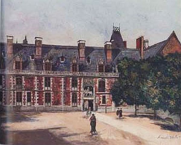 Ch&acirc;teau de Blois  par Maurice Utrillo