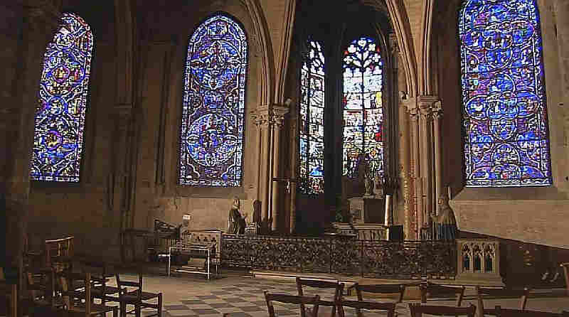 Chapelle  de la cath&eacute;drale de Bourges