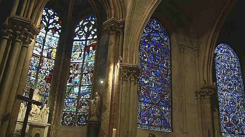 Chapelle  de la cath&eacute;drale de Bourges