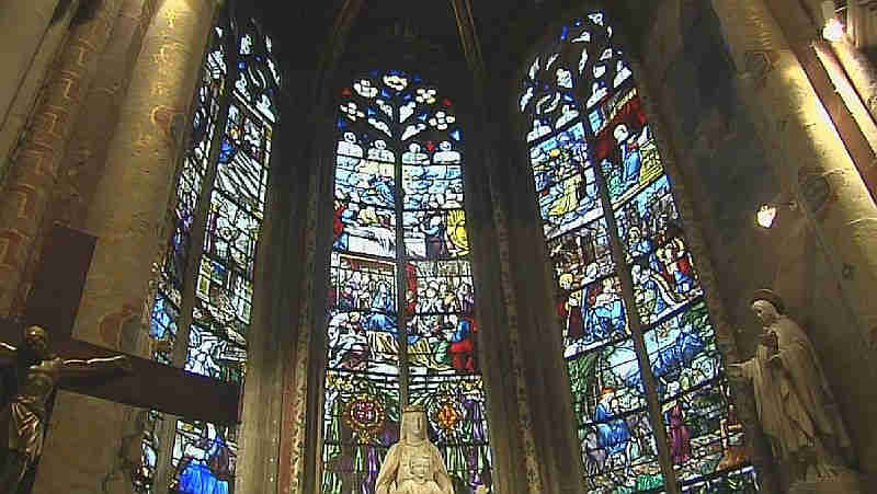 Chapelle de la cath&eacute;drale de Bourges