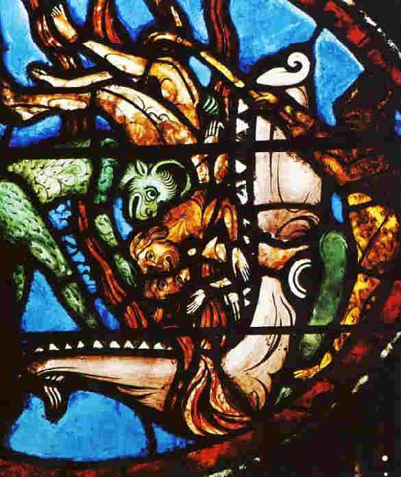 vitrail cath&eacute;drale de Bourges