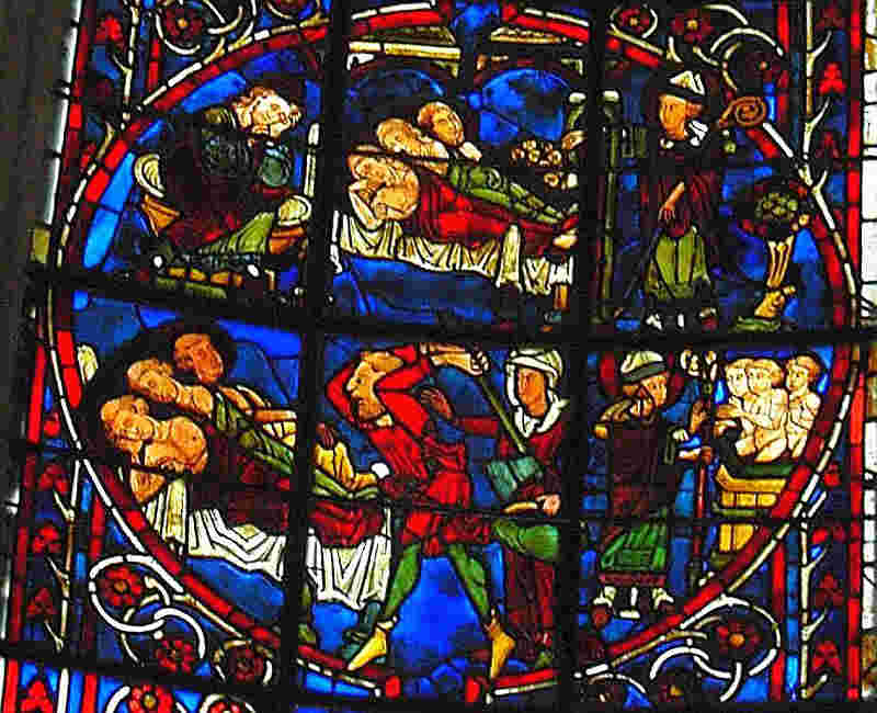 Glasmalerei Kathedrale von Bourges