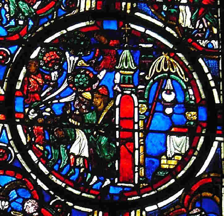 vitrail cath&eacute;drale de Bourges