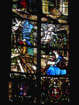 vitrail cath&eacute;drale de Bourges