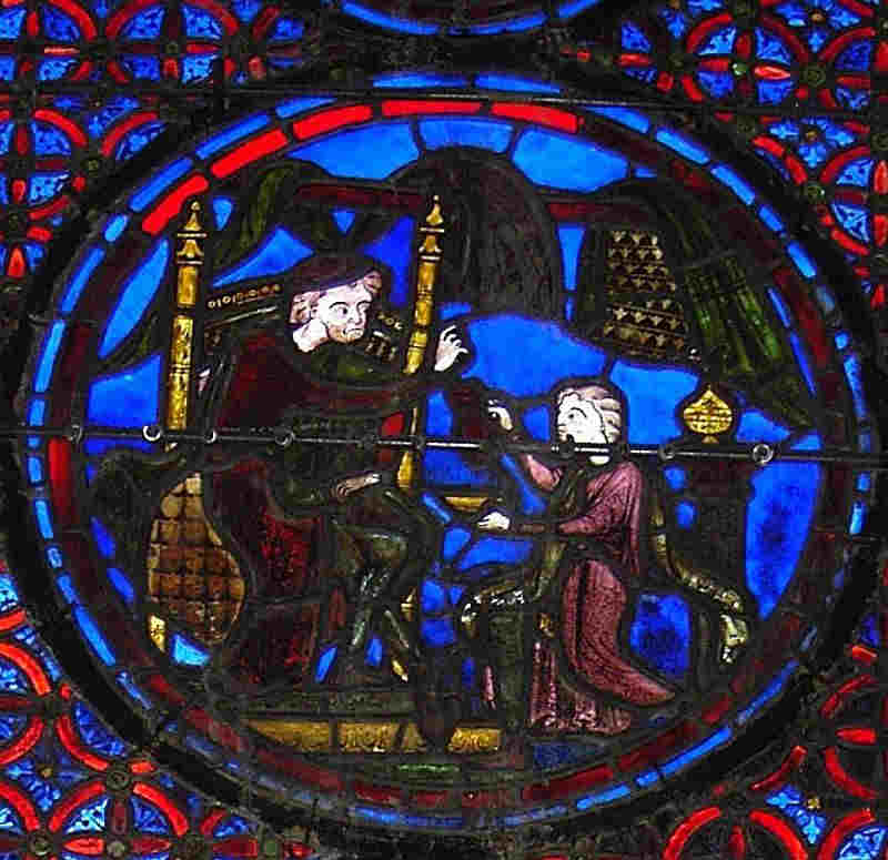  vetro macchiata cattedrale di Bourges