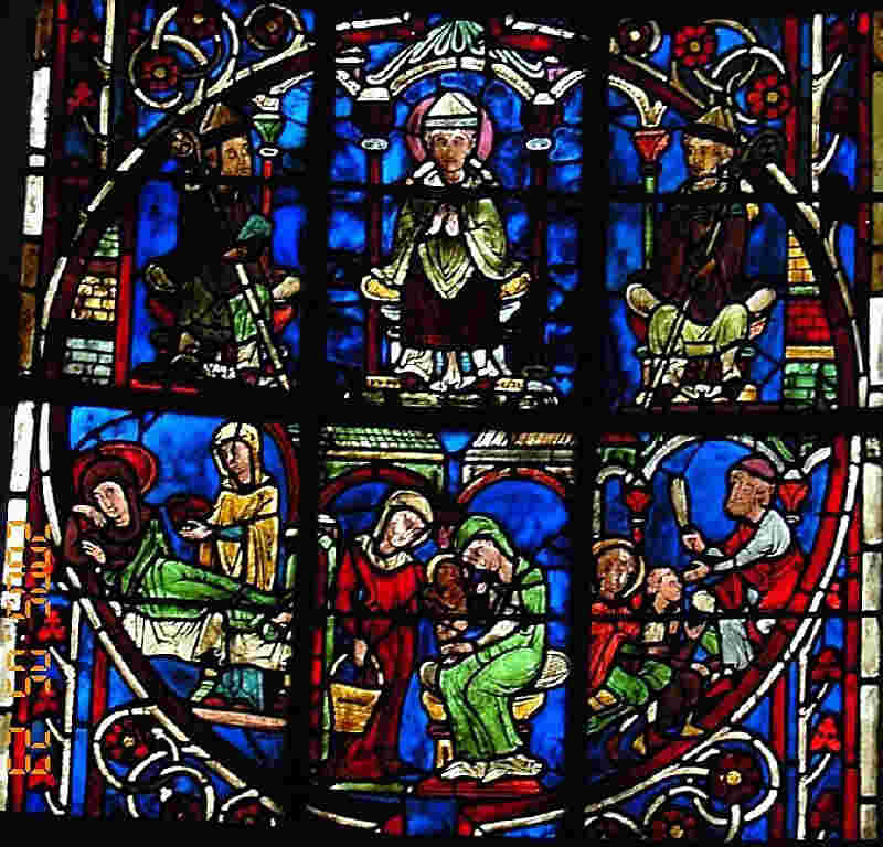 Glasmalerei Kathedrale von Bourges