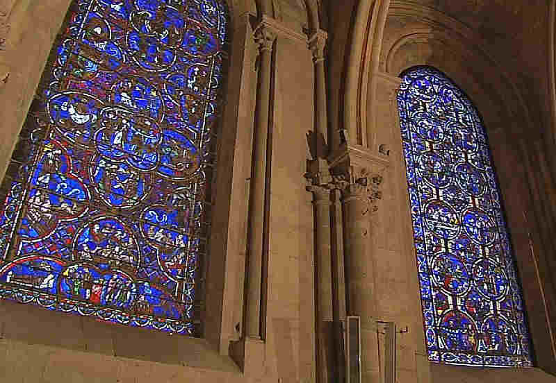Stained glass Bourges cathedral